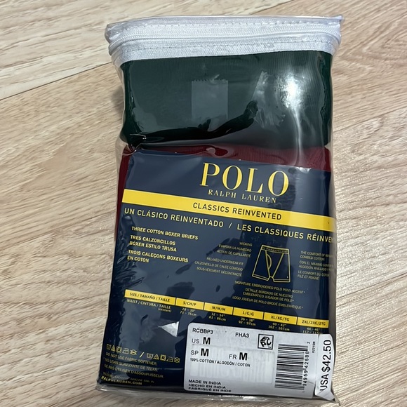 Polo Ralph Lauren Men's Boxer Briefs - 3pk. - Picture 6 of 6